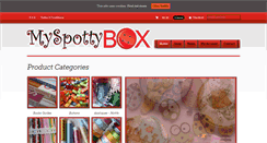 Desktop Screenshot of myspottybox.com